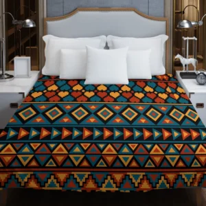 Aztec Pattern Design Duvet Cover