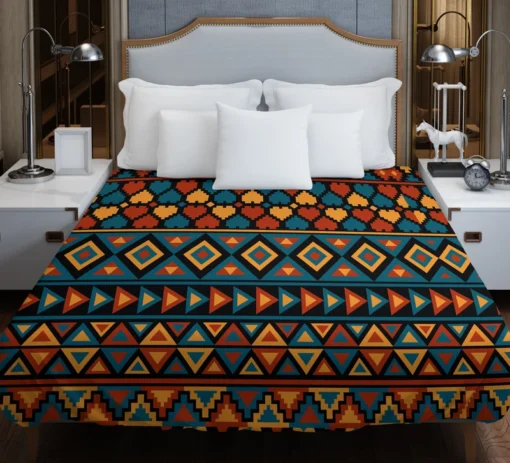 Aztec Pattern Design Duvet Cover