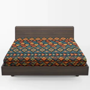 Aztec Pattern Design Fitted Sheet 1