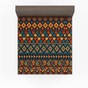 Aztec Pattern Design Fitted Sheet