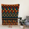 Aztec Pattern Design Fleece Blanket