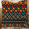 Aztec Pattern Design Quilt Blanket