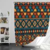 Aztec Pattern Design Shower Curtain