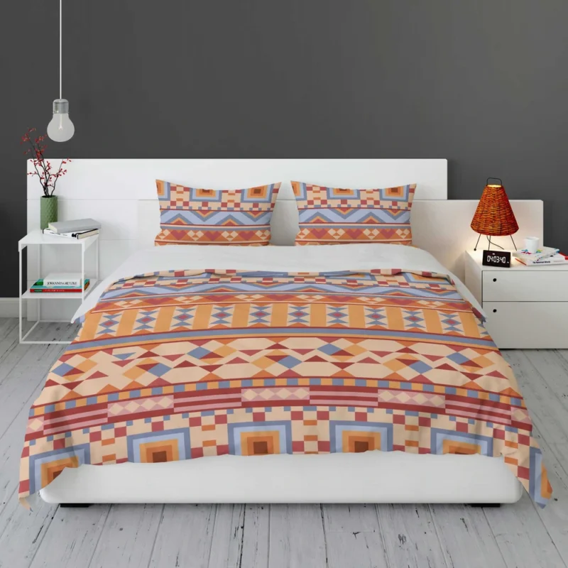 Aztec Traditional Tribal Bedding Set 1