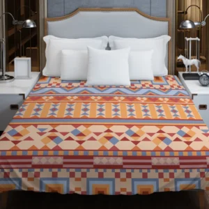 Aztec Traditional Tribal Duvet Cover