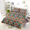 Aztec Tribal Argyle Design Bedding Set