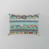 Aztec Vector White Background Pattern Pillow Case