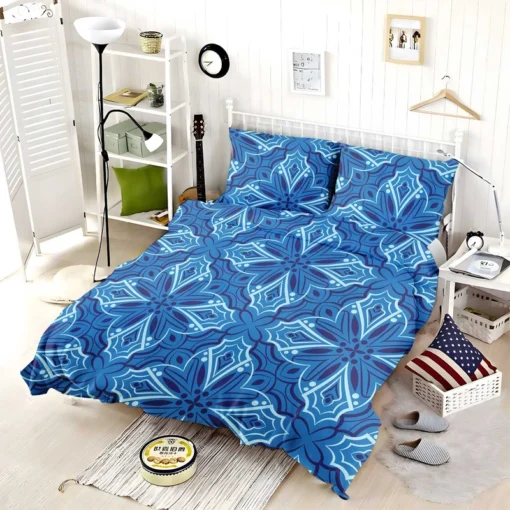 Azulejo Ikat Pattern Bedding Set