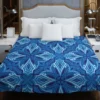 Azulejo Ikat Pattern Duvet Cover