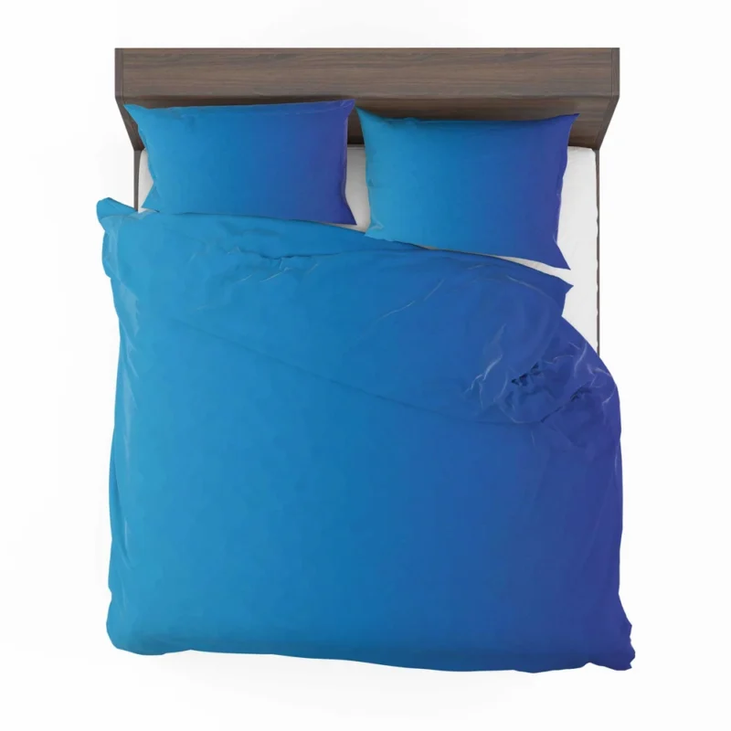 Azure Blue Gradient Bedding Set 2