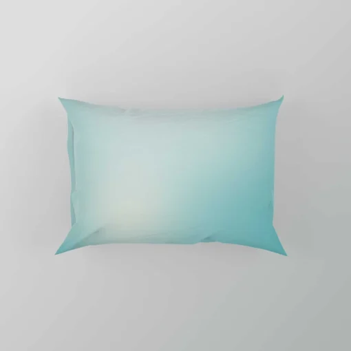 Baby Blue Gradient Pillow Case