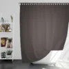 Baltic Sea Black Gradient Shower Curtain