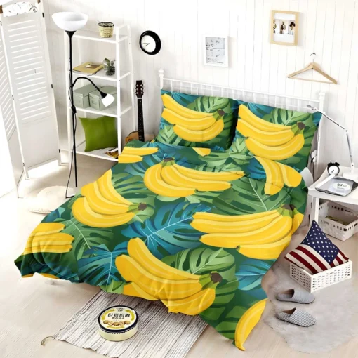 Banana Bunch Design Bedding Set