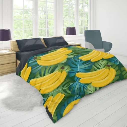 Banana Bunch Design Duvet Cover 1