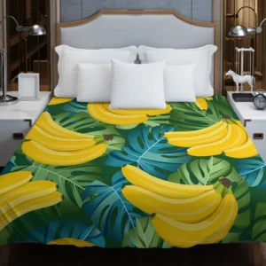 Banana Bunch Design Duvet Cover