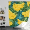 Banana Bunch Design Shower Curtain