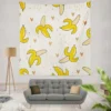 Banana Love Pattern Wall Tapestry