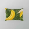 Banana Palm Leaf Pattern Pillow Case