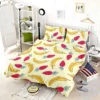 Banana Strawberry Pattern Bedding Set