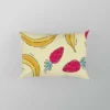 Banana Strawberry Pattern Pillow Case