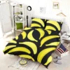 Bananas Printed Pattern Bedding Set