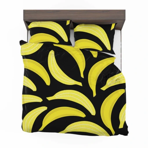 Bananas Printed Pattern Bedding Set 2