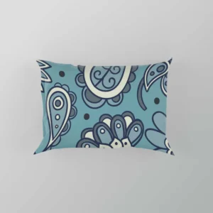 Batik Floral Paisley Design Pillow Case