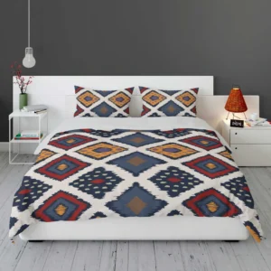 Batik Ikat Geometric Pattern Bedding Set 1