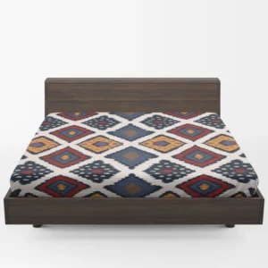 Batik Ikat Geometric Pattern Fitted Sheet 1