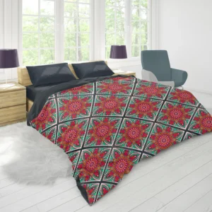 Batik Indonesian Ethnic Design Duvet Cover 1