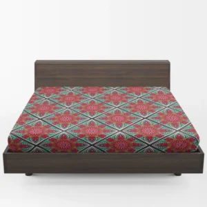 Batik Indonesian Ethnic Design Fitted Sheet 1