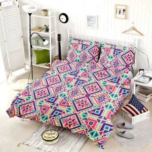 Batik Traditional Aztec Pattern Bedding Set