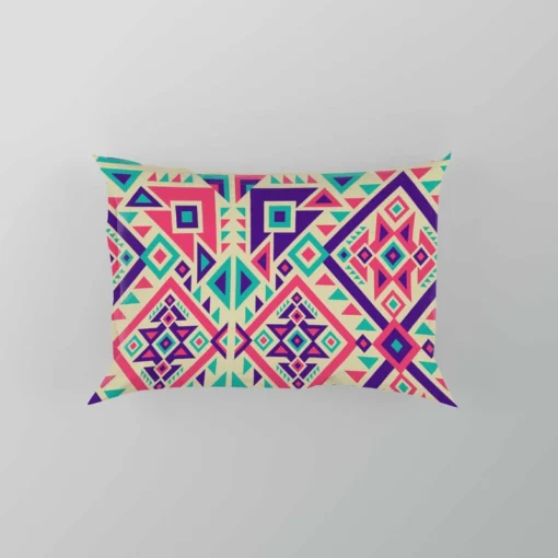 Batik Traditional Aztec Pattern Pillow Case