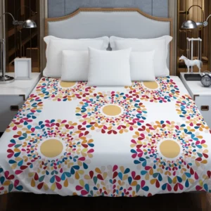 Beautiful Batik Indonesian Mandala Duvet Cover