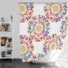 Beautiful Batik Indonesian Mandala Shower Curtain