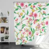 Beautiful Botanical Flowers Shower Curtain