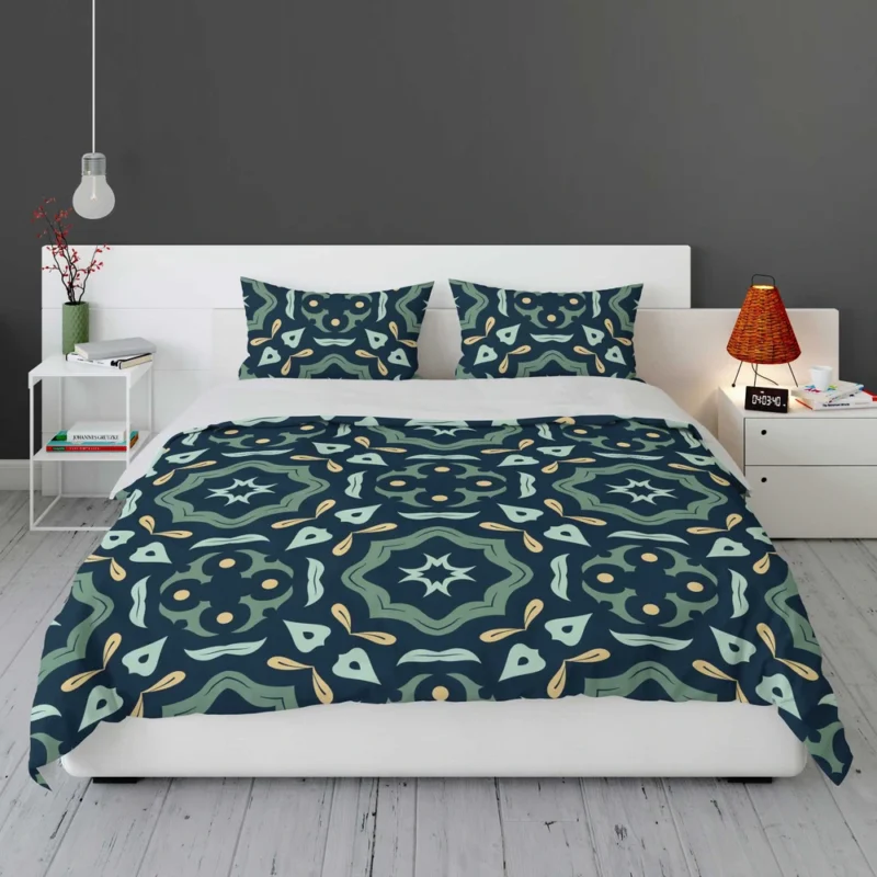 Beautiful Colored Ethnic Pattern Bedding Set 1