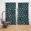 Beautiful Colored Ethnic Pattern Curtain