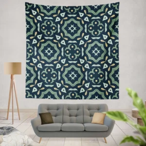 Beautiful Colored Ethnic Pattern Wall Tapestry