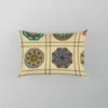 Beautiful Colored Mandala Pattern Pillow Case