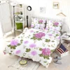 Beautiful Dahlia Flowers Pattern Bedding Set