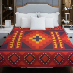 Beautiful Ethnic Aztec Pattern Duvet Cover