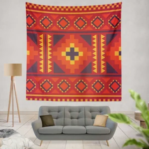 Beautiful Ethnic Aztec Pattern Wall Tapestry