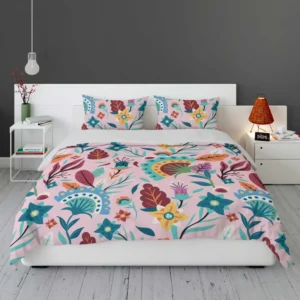 Beautiful Exotic Floral Pattern Bedding Set 2