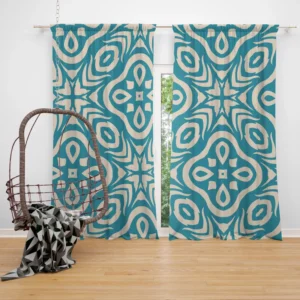 Beautiful Geometrics Design Curtain