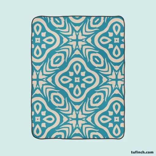 Beautiful Geometrics Design Fleece Blanket 1