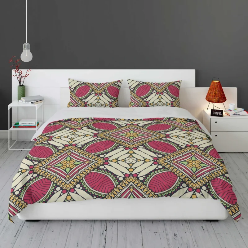 Beautiful Indian Traditional Pattern Bedding Set 1