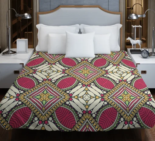 Beautiful Indian Traditional Pattern Duvet Cover