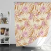 Beautiful Pink Magnolia Floral Pattern Shower Curtain