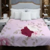 Beautiful Roses Elegant Design Duvet Cover